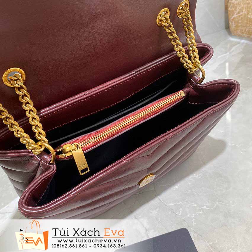 Túi Xách YSL Loulou Bag Siêu Cấp Màu Đỏ Đẹp M494699.