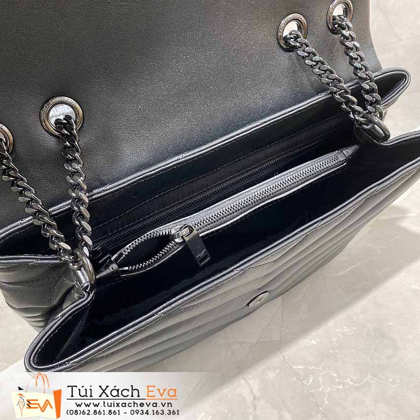 Túi Xách YSL Loulou Bag Siêu Cấp Màu Đen Đẹp M487216.