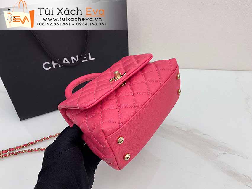 Túi Xách Chanel CocoHanlde Bag Siêu Cấp Màu Hồng Đẹp.