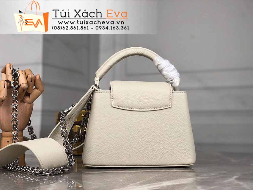 Túi Xách Lv Capucines Bag Siêu Cấp Màu Trắng Đẹp M94227.