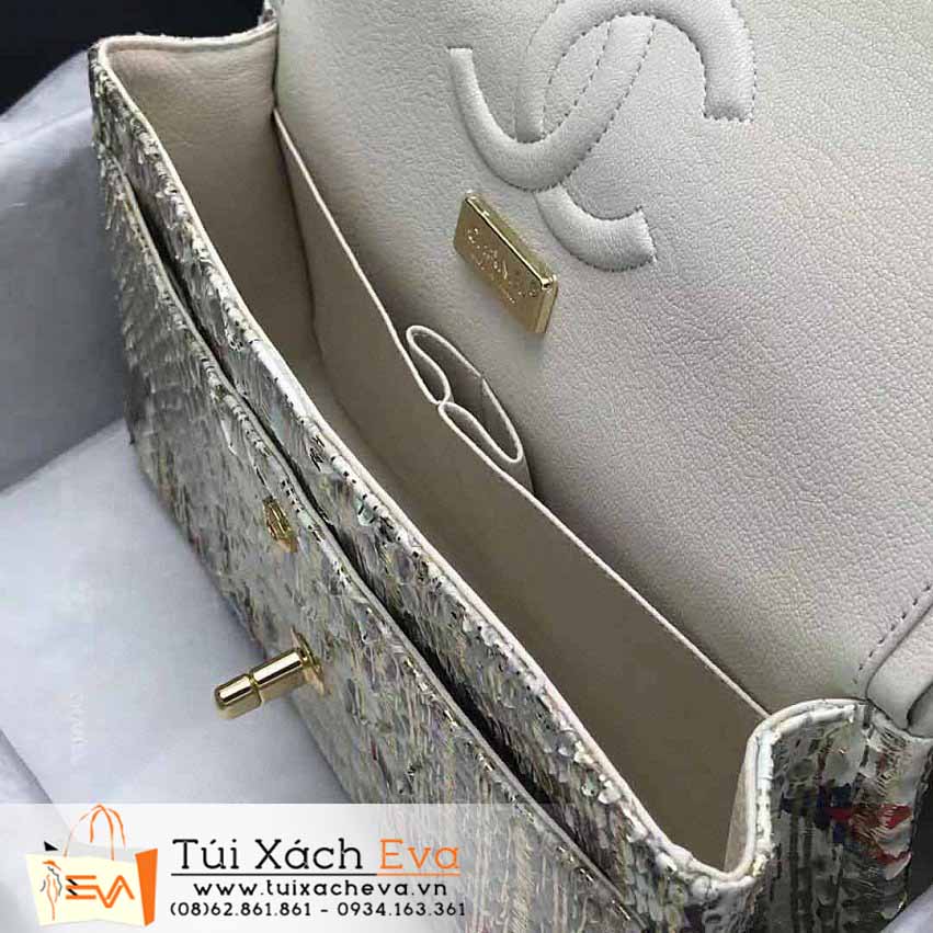 Túi Xách Chanel Bag Siêu Cấp Màu Kem Đẹp M1112.