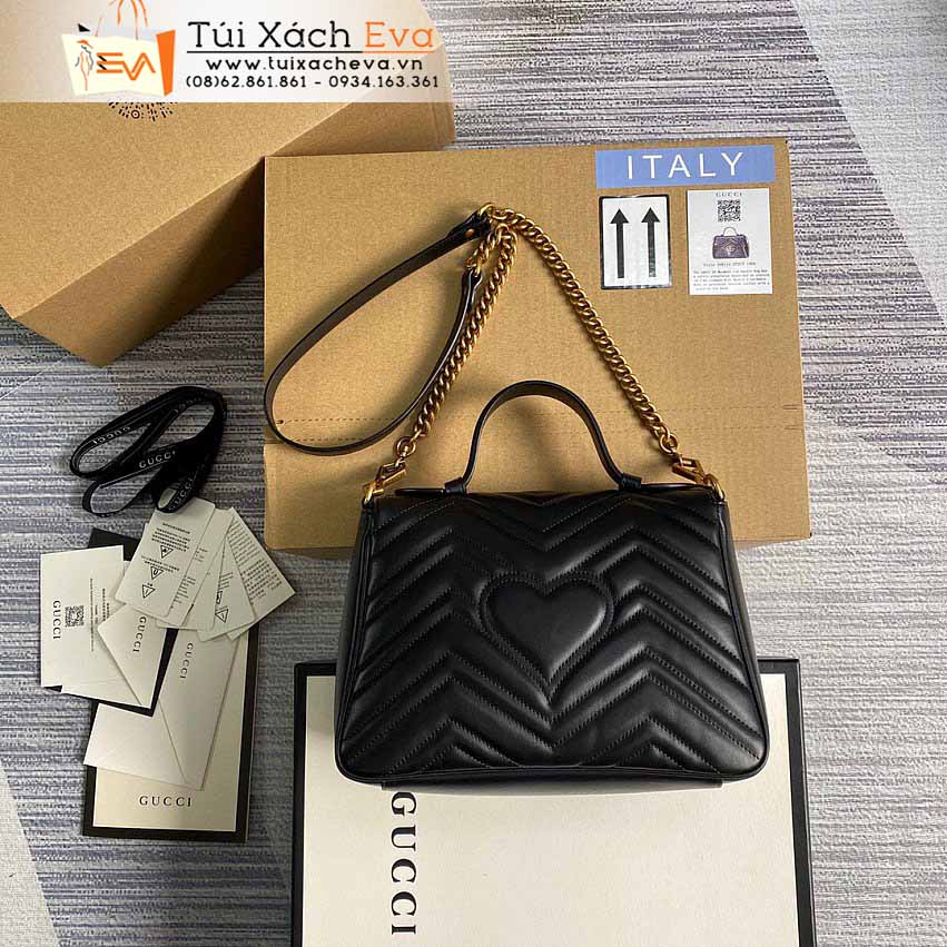 Túi Xách Gucci Marmont Bag Siêu Cấp Màu Đen Đẹp M498110.