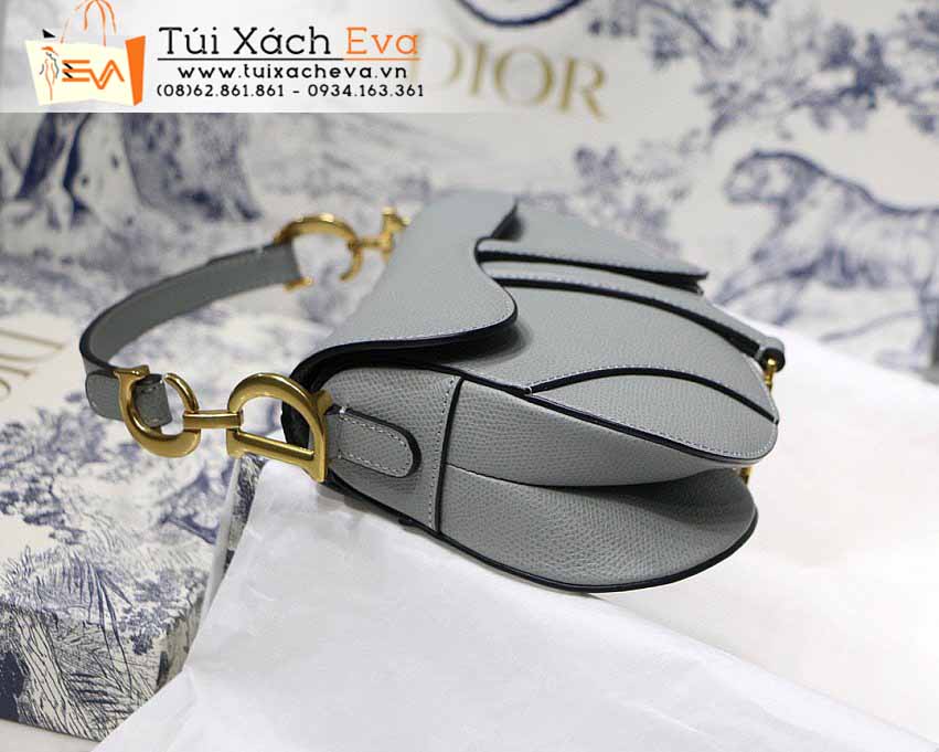 Túi Xách Dior Saddle Bag Siêu Cấp Màu Xám Đẹp M9001.