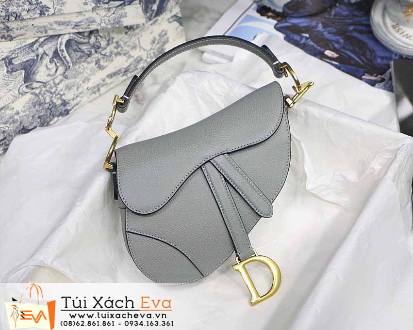 Túi Xách Dior Saddle Bag Siêu Cấp Màu Xám Đẹp M9001.