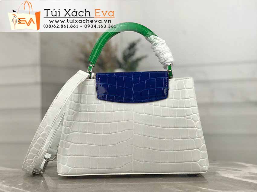 Túi Xách LV Capucines BB Bag Siêu Vip Màu Trắng Đẹp M97995.