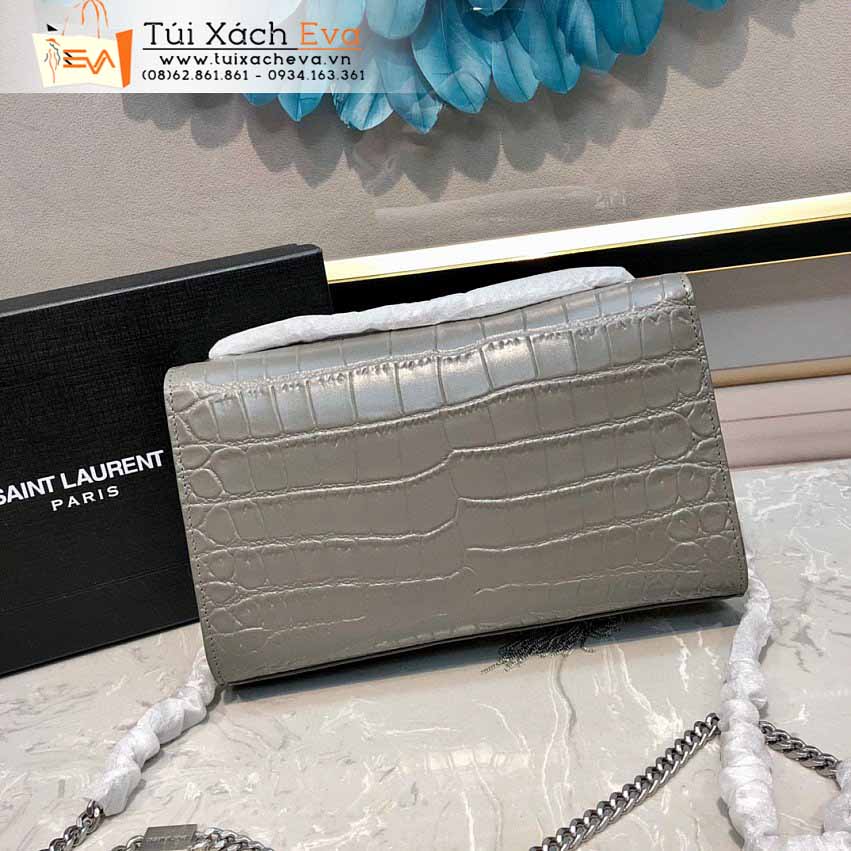 Túi Xách YSL Bag Siêu Cấp Màu Xám Đẹp M471642.