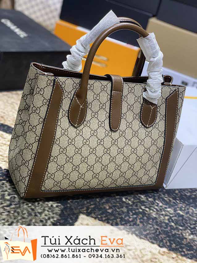 Túi Xách Gucci Flap Jackie Bag Siêu Cấp Màu Nâu Đẹp.