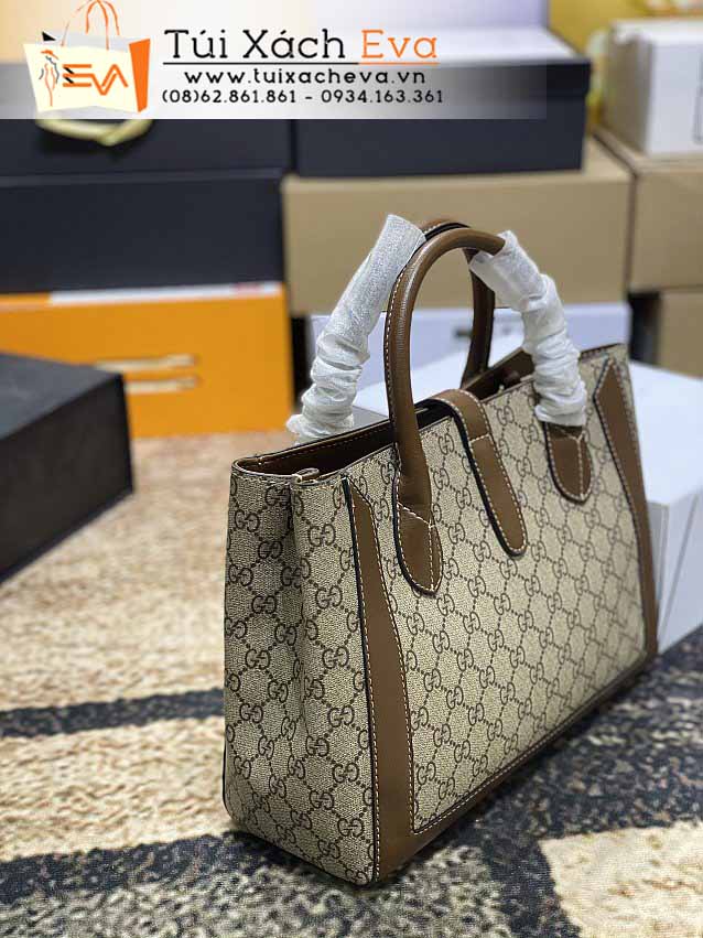 Túi Xách Gucci Flap Jackie Bag Siêu Cấp Màu Nâu Đẹp.