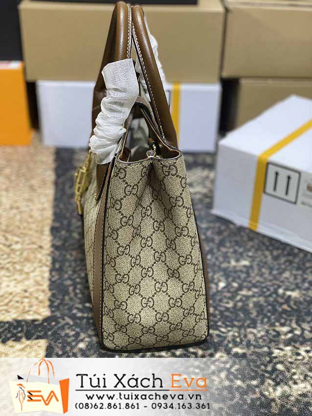 Túi Xách Gucci Flap Jackie Bag Siêu Cấp Màu Nâu Đẹp.