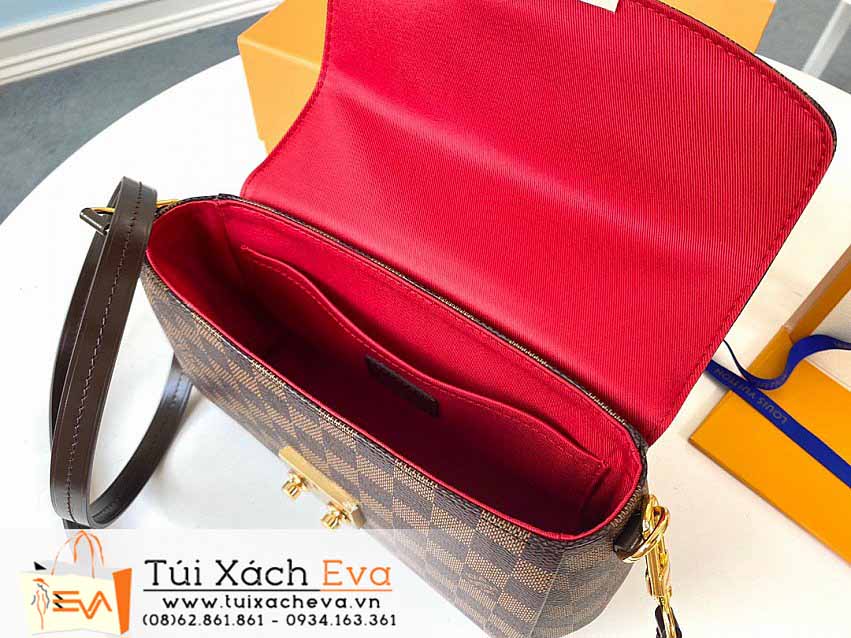 Túi Xách LV Croisette Bag Siêu Cấp Màu Nâu Đẹp M53000.