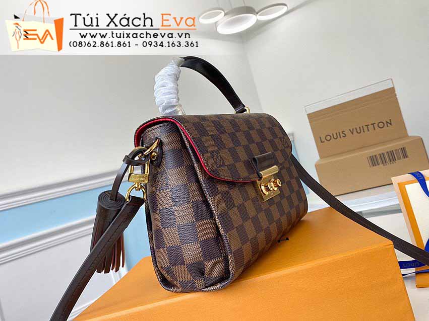 Túi Xách LV Croisette Bag Siêu Cấp Màu Nâu Đẹp M53000.