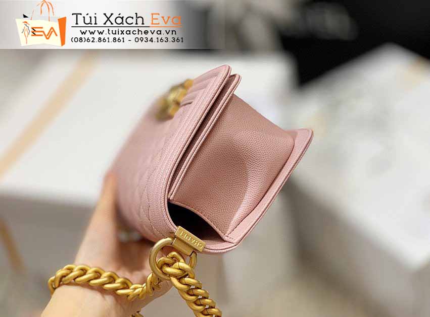 Túi Xách Chanel Leboy Bag Siêu Cấp Màu Hồng Đẹp.