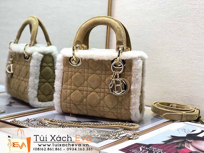 Túi Xách Dior Lady Bag Siêu Cấp Màu Vàng Đẹp.