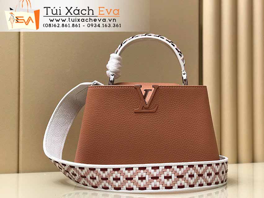 Túi Xách LV Capucines Bag Siêu Cấp Màu Cam Đẹp M44865.