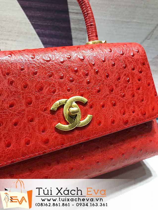 Túi Xách Chanel CocoHandle Bag Siêu Cấp Màu Đỏ Đẹp M93050.