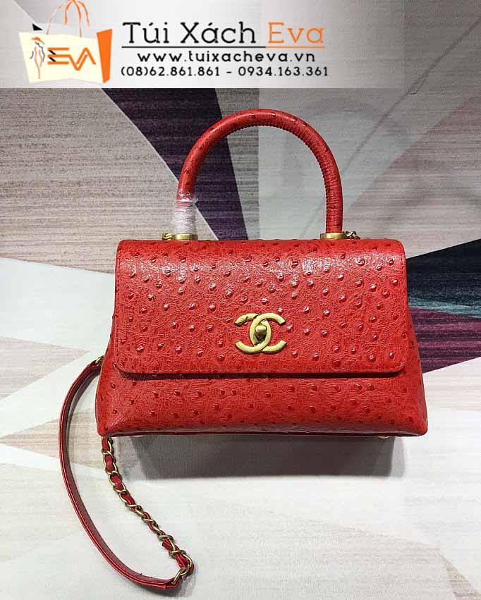 Túi Xách Chanel CocoHandle Bag Siêu Cấp Màu Đỏ Đẹp M93050.