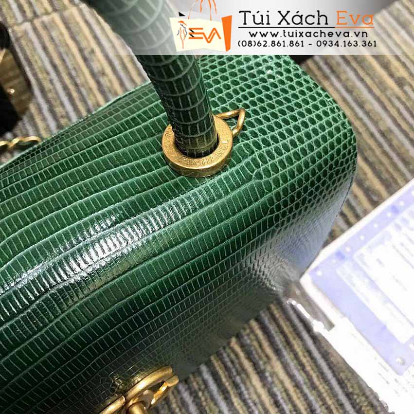 Túi Xách Chanel CocoHandle Bag Siêu Cấp Màu Xanh Lá Đẹp M93050.