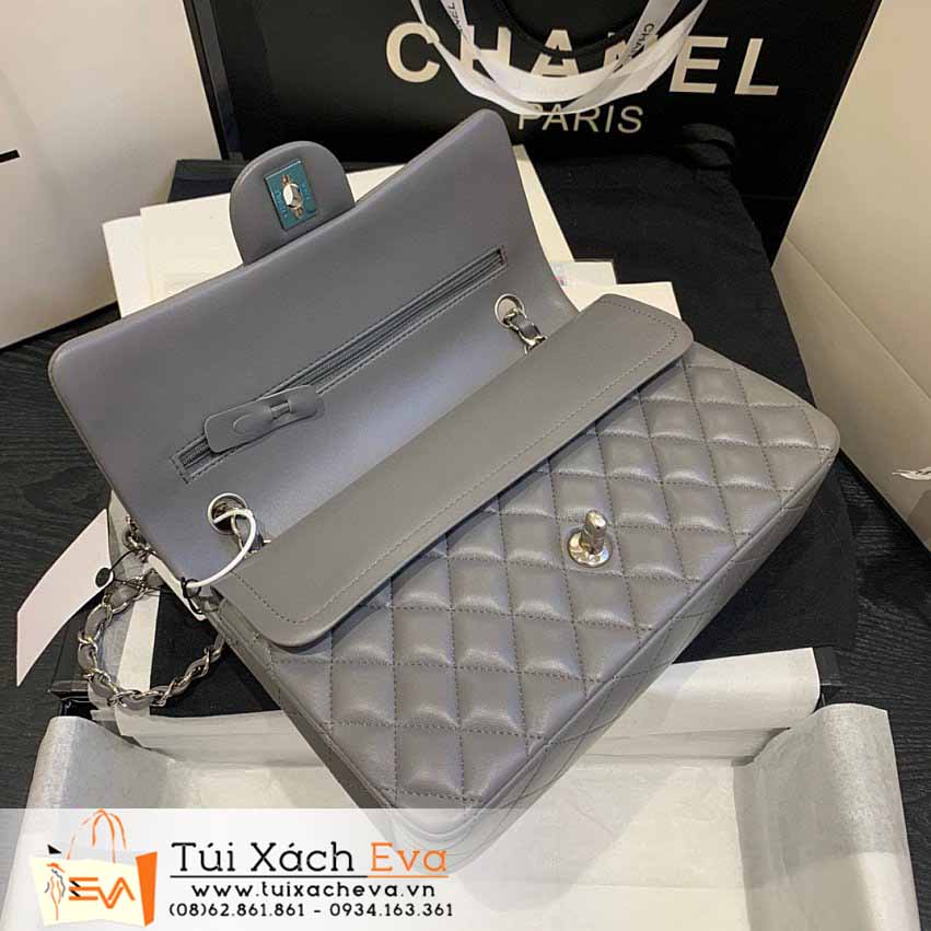 Túi Xách Chanel Bag Siêu Cấp Màu Xám Đẹp.