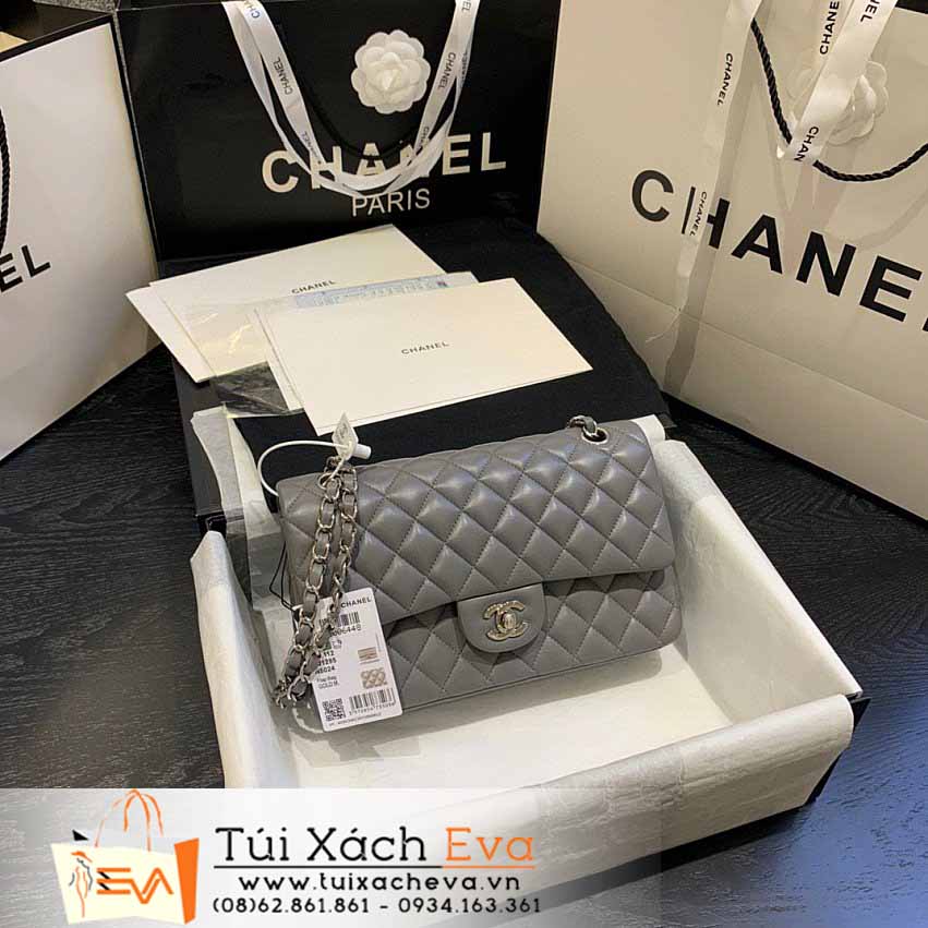 Túi Xách Chanel Bag Siêu Cấp Màu Xám Đẹp.