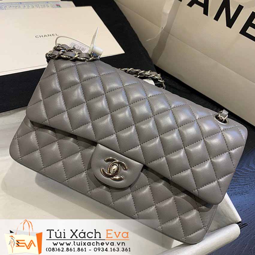 Túi Xách Chanel Bag Siêu Cấp Màu Xám Đẹp.