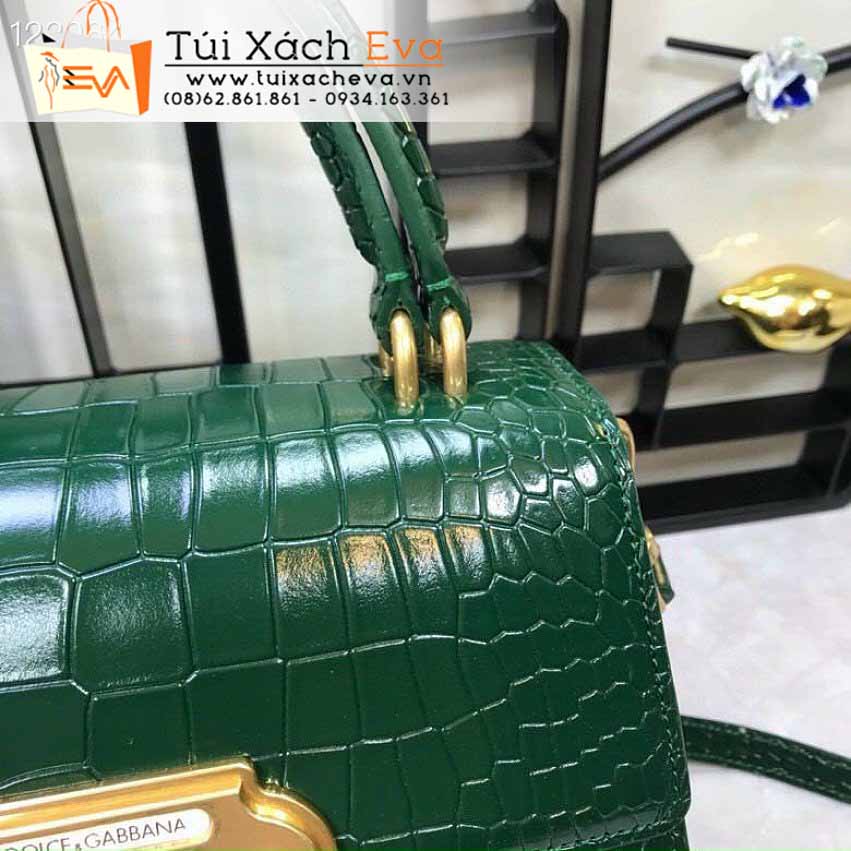 Túi Xách Hermes Dolce Gabbana Bag Siêu Cấp Màu Xanh Lá Đẹp.