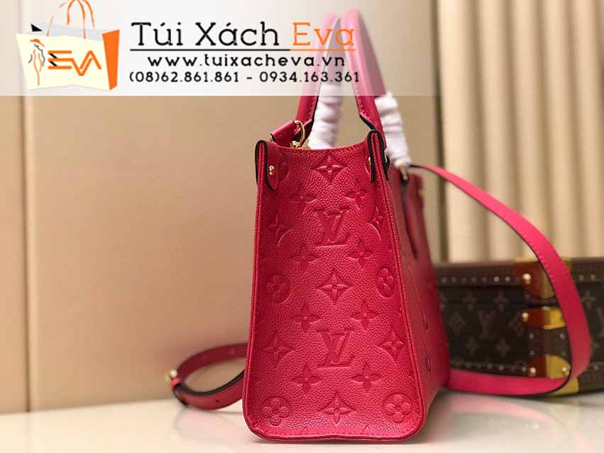 Túi Xách LV Onthego Mini Bag Siêu Cấp Màu Hồng Đẹp M45661.