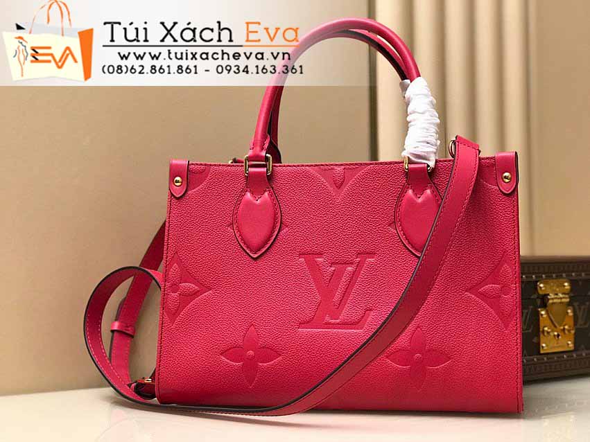 Túi Xách LV Onthego Mini Bag Siêu Cấp Màu Hồng Đẹp M45661.