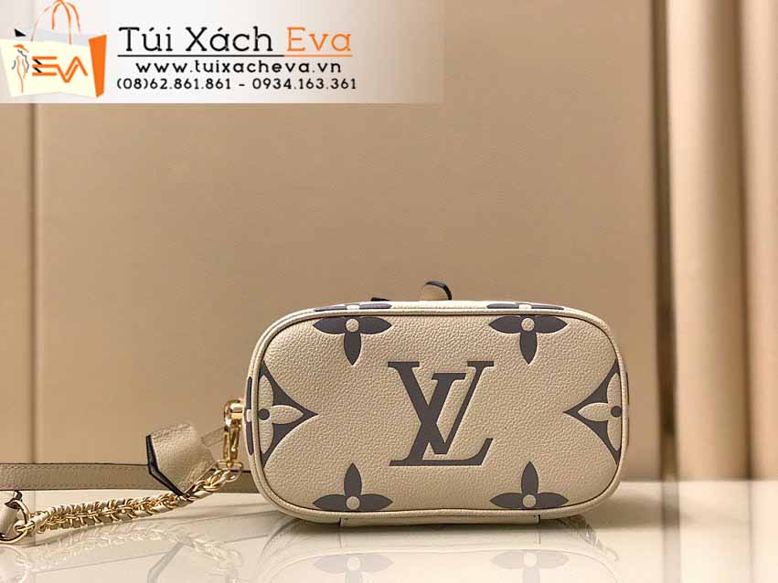 Túi Xách LV Vanity Bag Siêu Cấp Màu Kem Đẹp M45599.