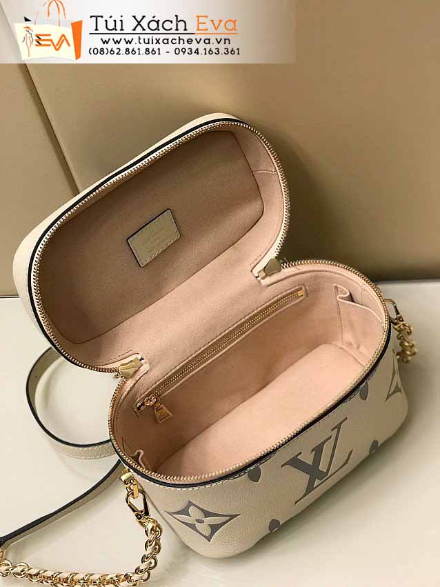 Túi Xách LV Vanity Bag Siêu Cấp Màu Kem Đẹp M45599.