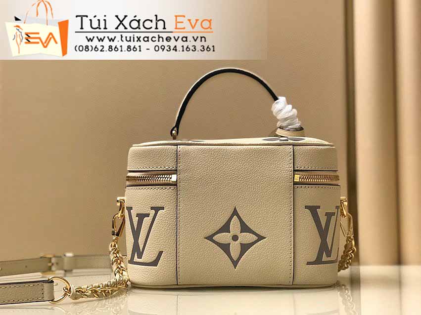 Túi Xách LV Vanity Bag Siêu Cấp Màu Kem Đẹp M45599.