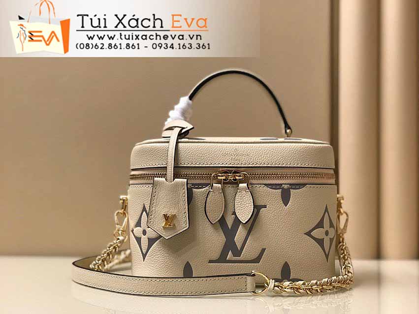 Túi Xách LV Vanity Bag Siêu Cấp Màu Kem Đẹp M45599.