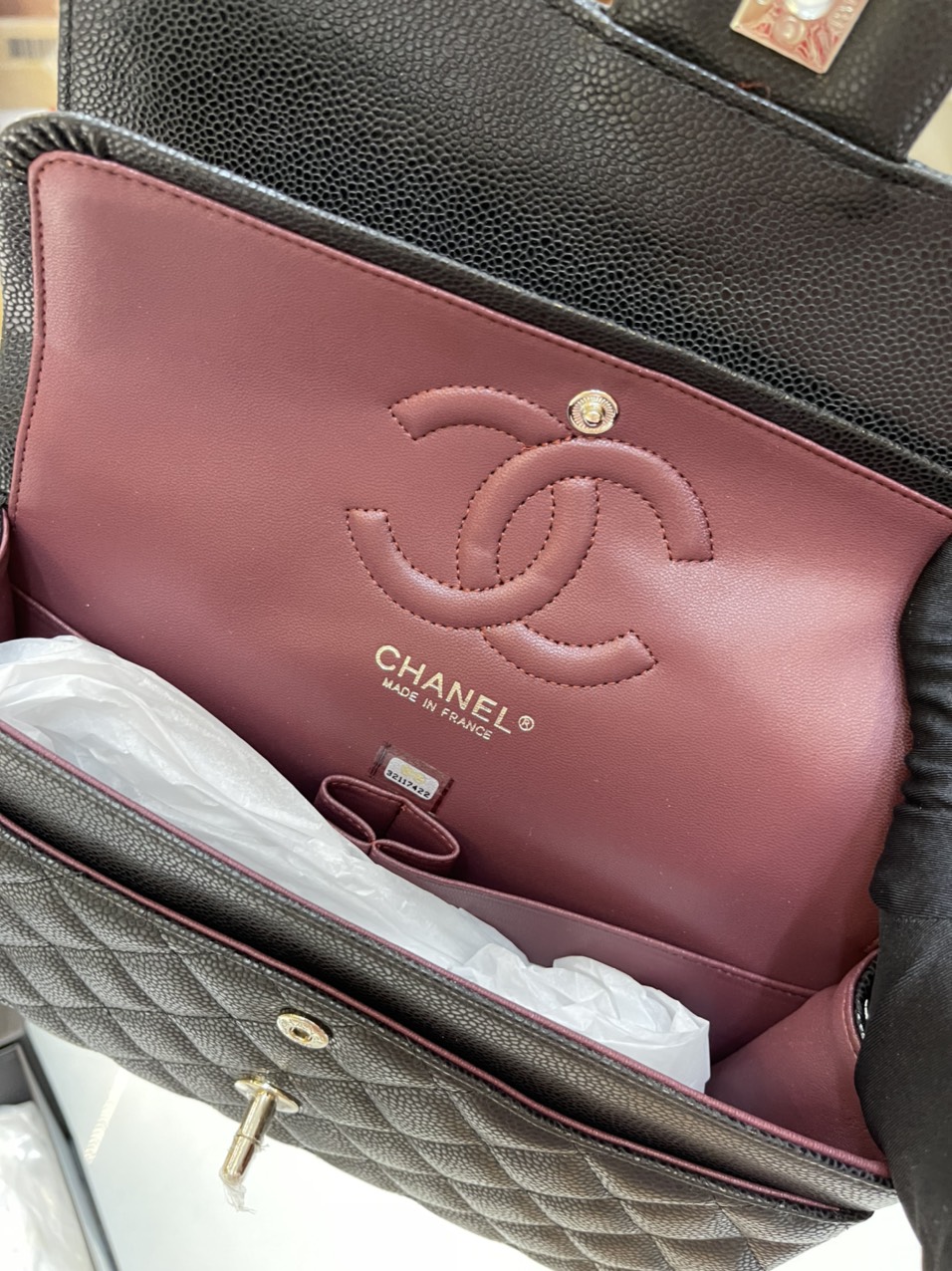 Túi Xách Chanel Super Classic Size 25cm Màu Đen