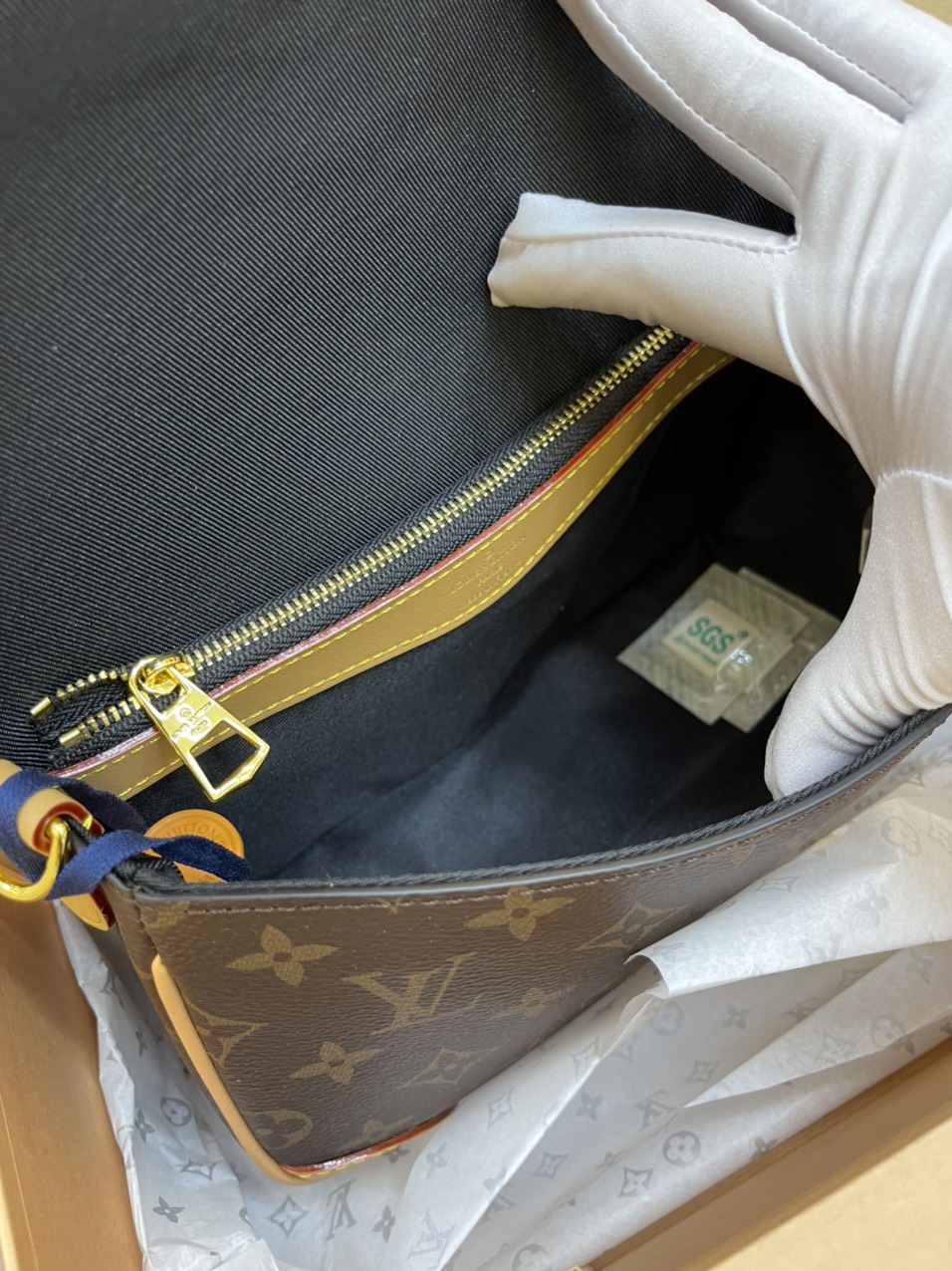 Túi Đeo Chéo Louis Vuitton Diane Màu Nâu