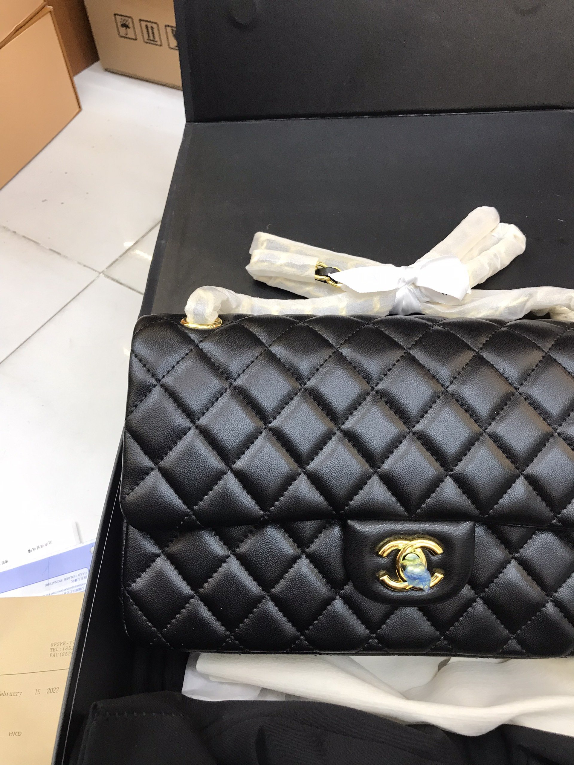 Túi Xách Chanel Classic Super Màu Đen Da Caviar Size 26cm