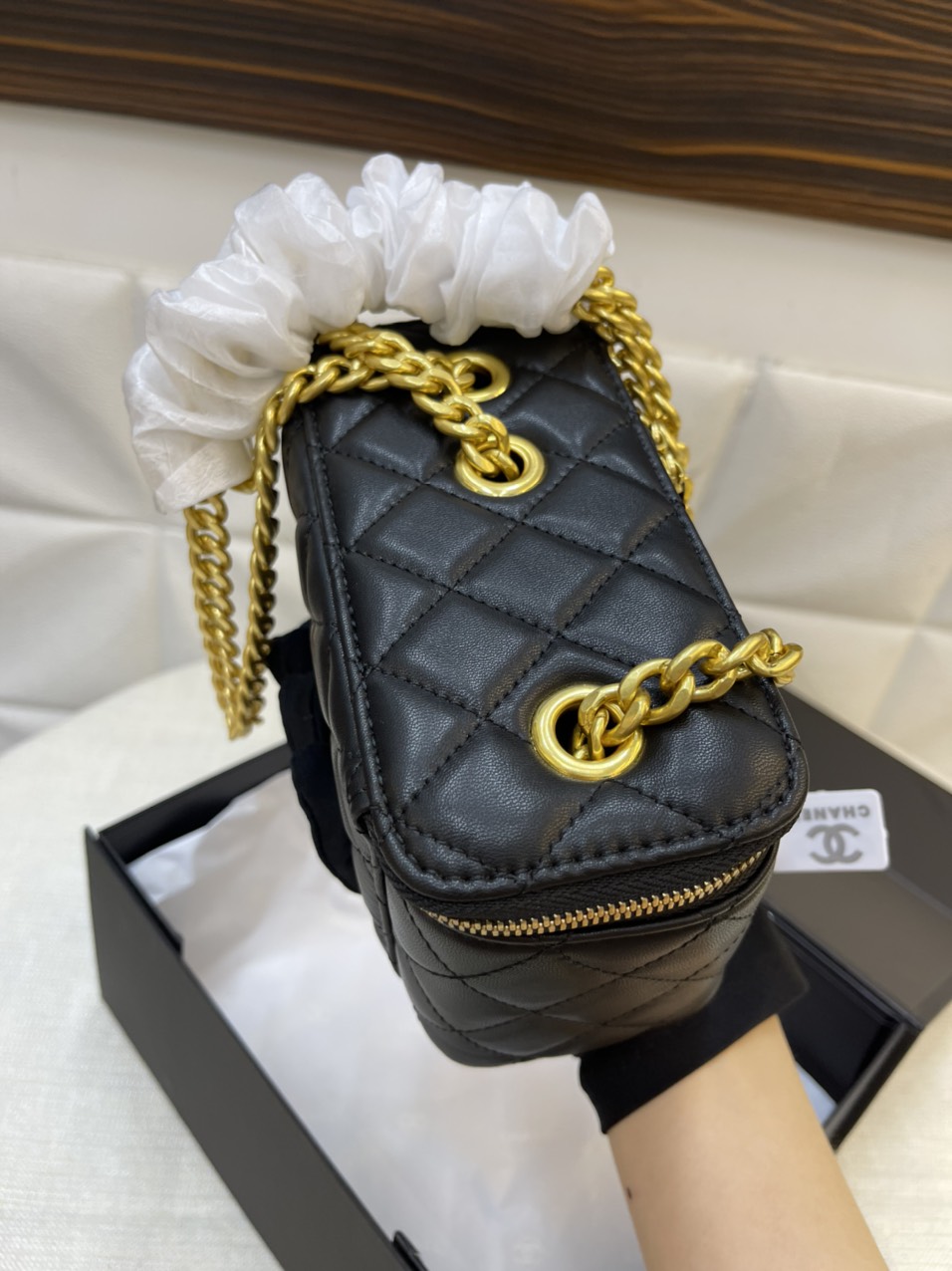Túi Xách Chanel Super Dáng Hộp Size 16cm