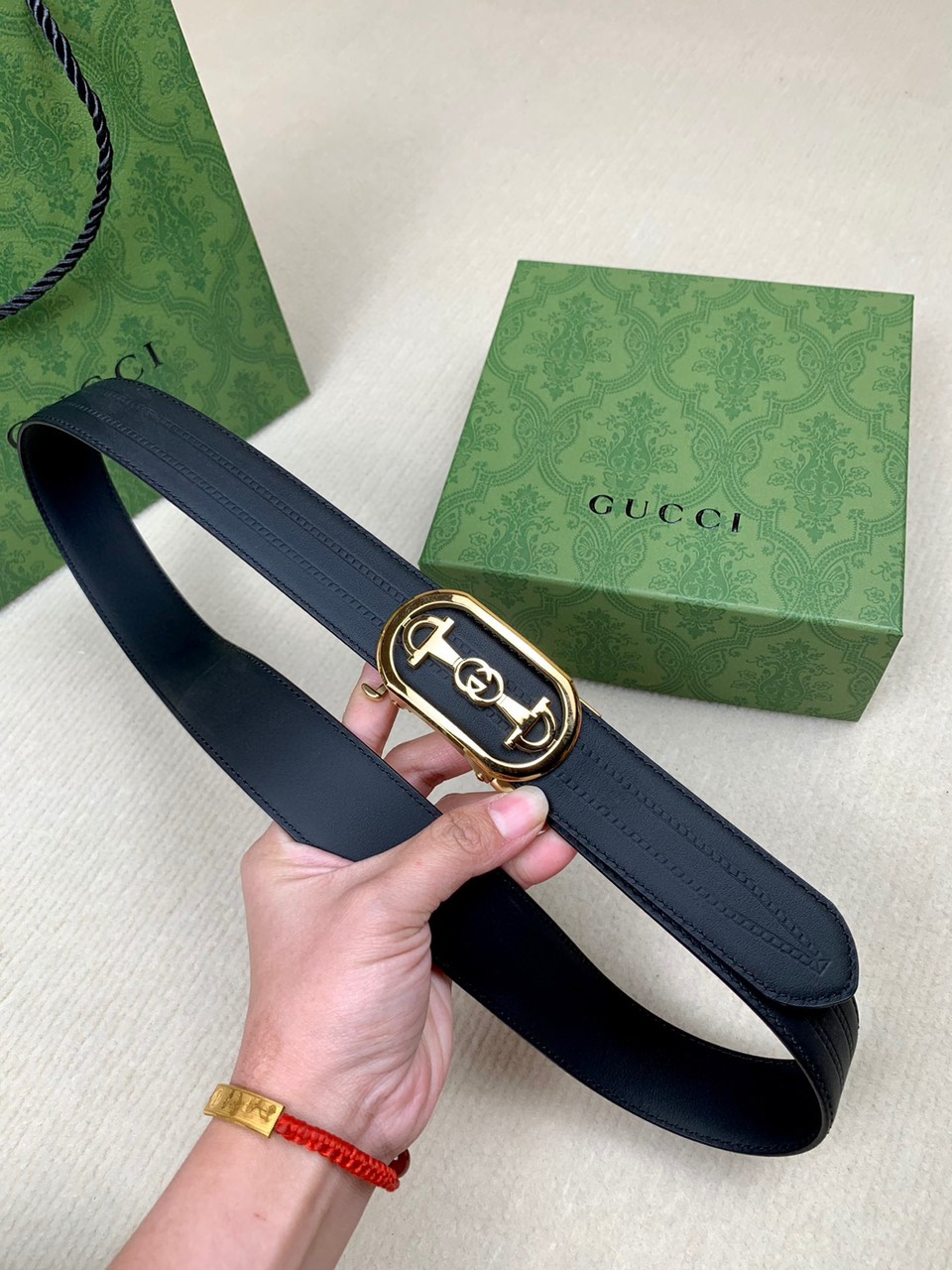 Thắt lưng Gucci Super Rộng 3.5Cm