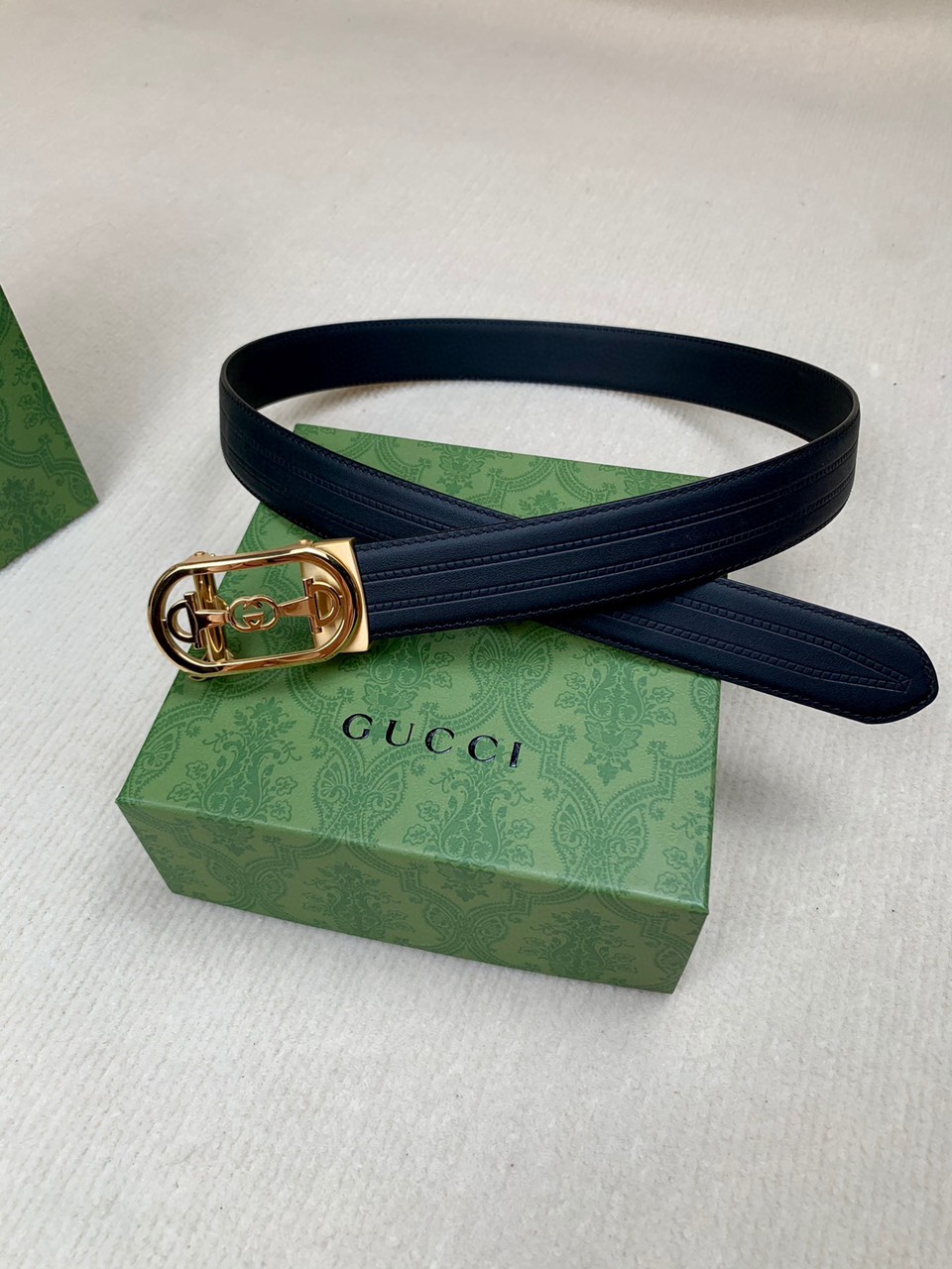 Thắt lưng Gucci Super Rộng 3.5Cm