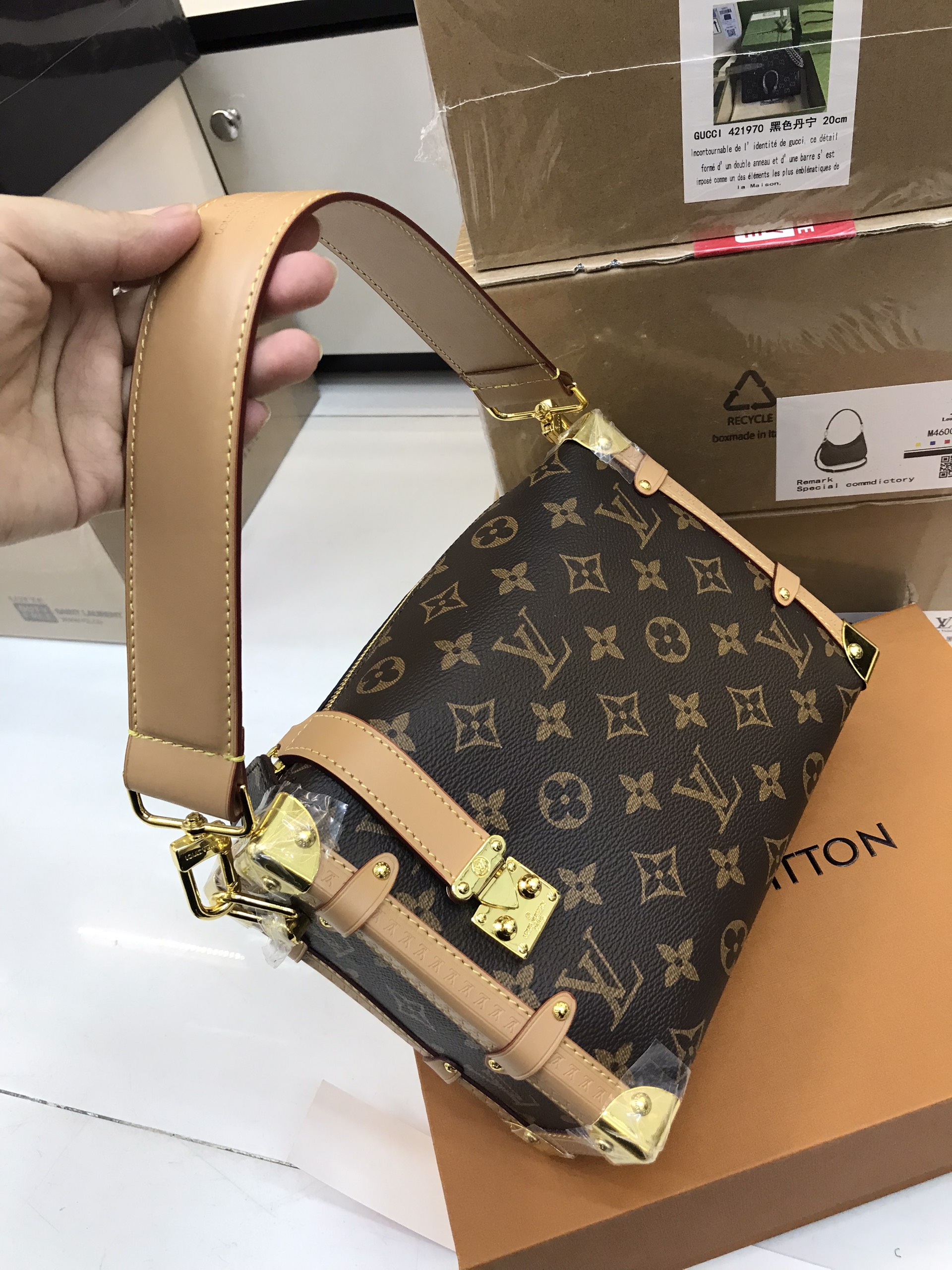 Túi xách LV Super Louis Vuitton Side Trunk
