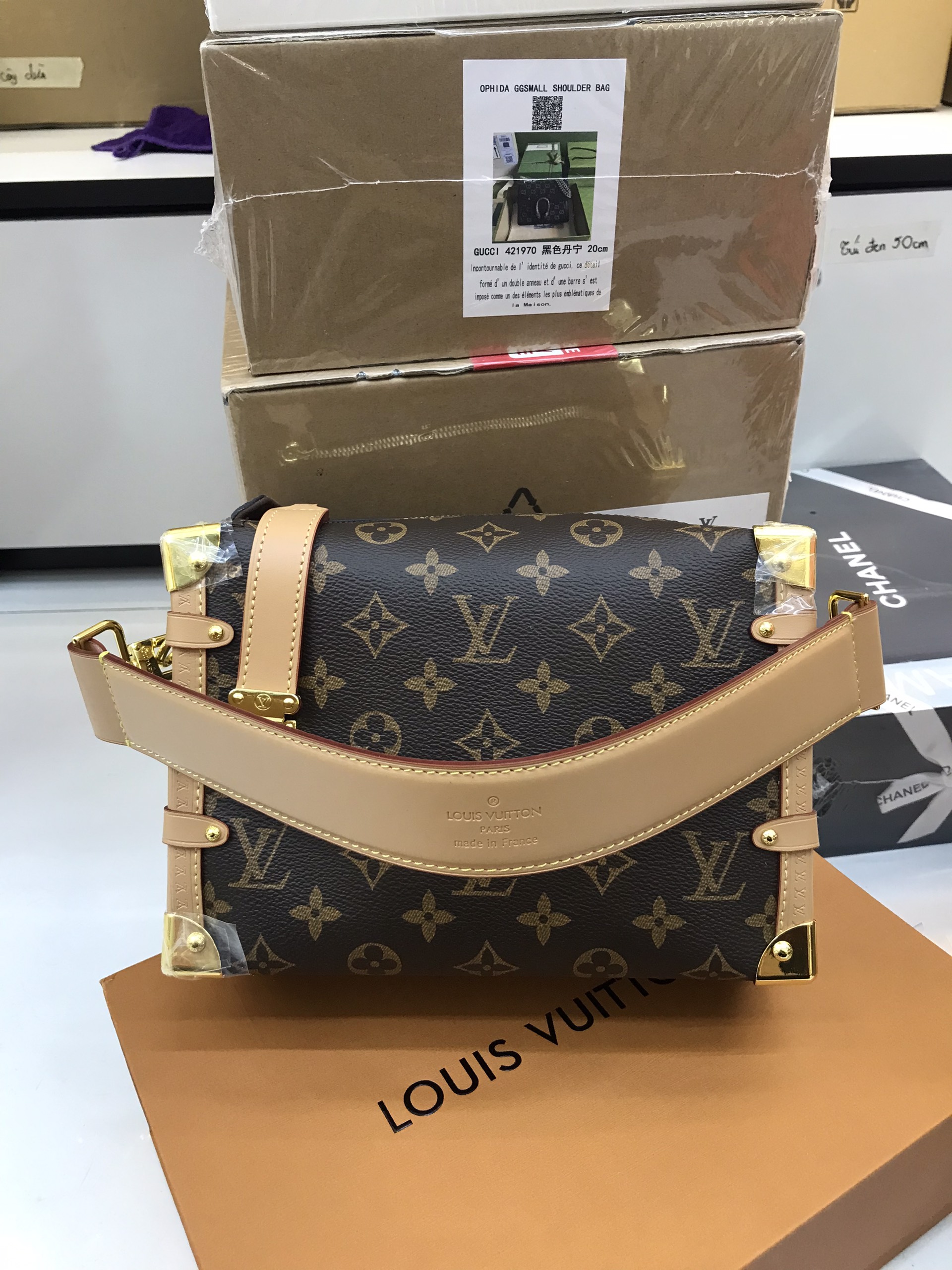 Túi xách LV Super Louis Vuitton Side Trunk