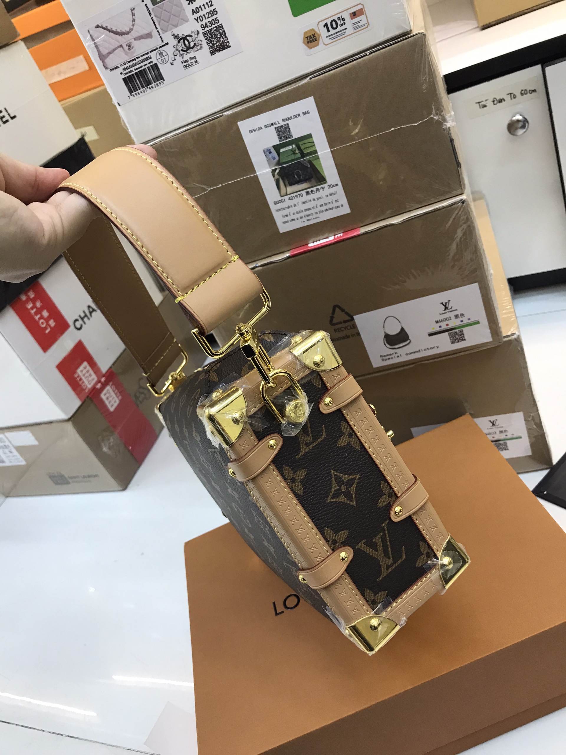 Túi xách LV Super Louis Vuitton Side Trunk