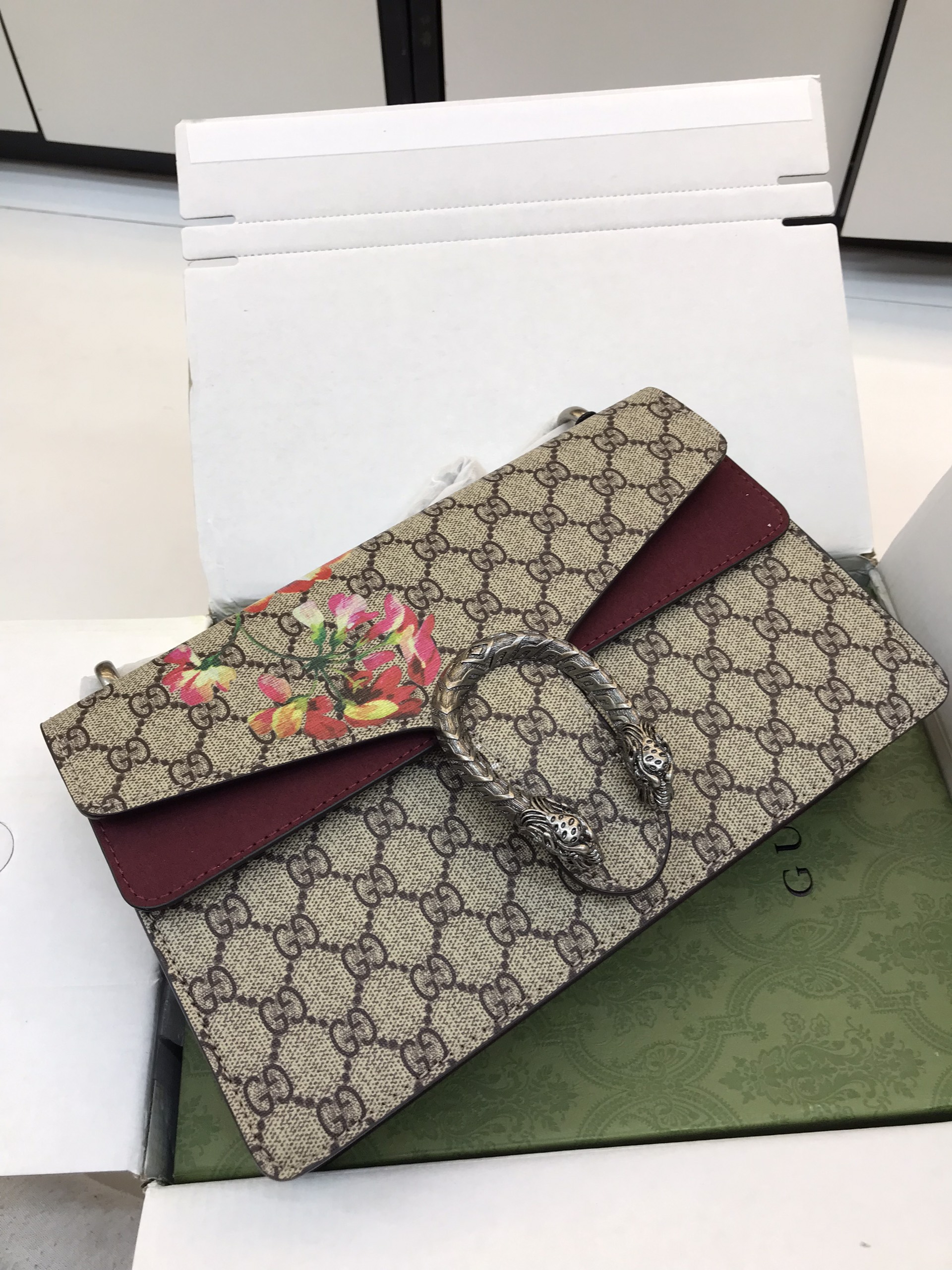 Túi Xách Gucci Super Dionysus GG Blooms bag