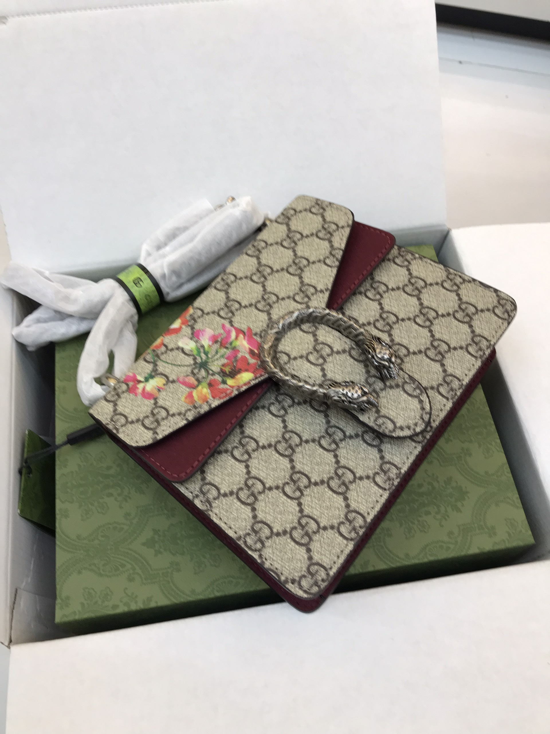 Túi Xách Gucci Super Dionysus GG Blooms mini bag Size 20cm