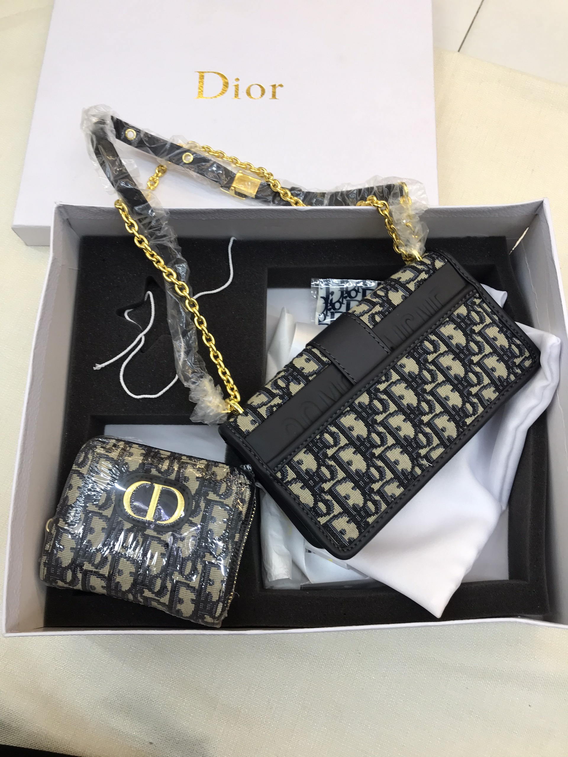 Set Túi Xách Dior HANDBAGS 30 montaigne oblique