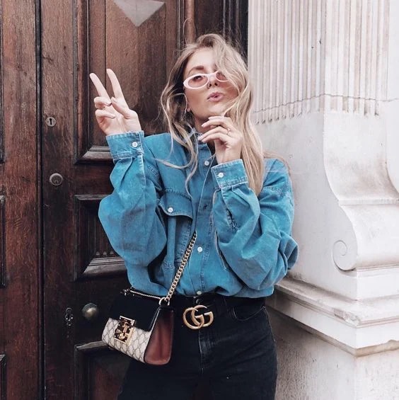 Túi xách Gucci Padlock Super Màu Be Nắp Đen Size 20cm
