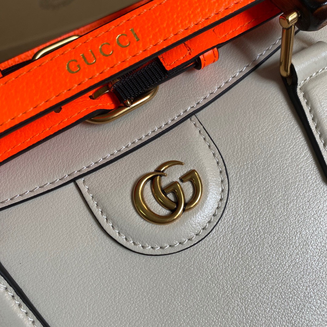Túi xách Gucci Diana Siêu Cấp Tote Bag Màu Trắng Size 35cm