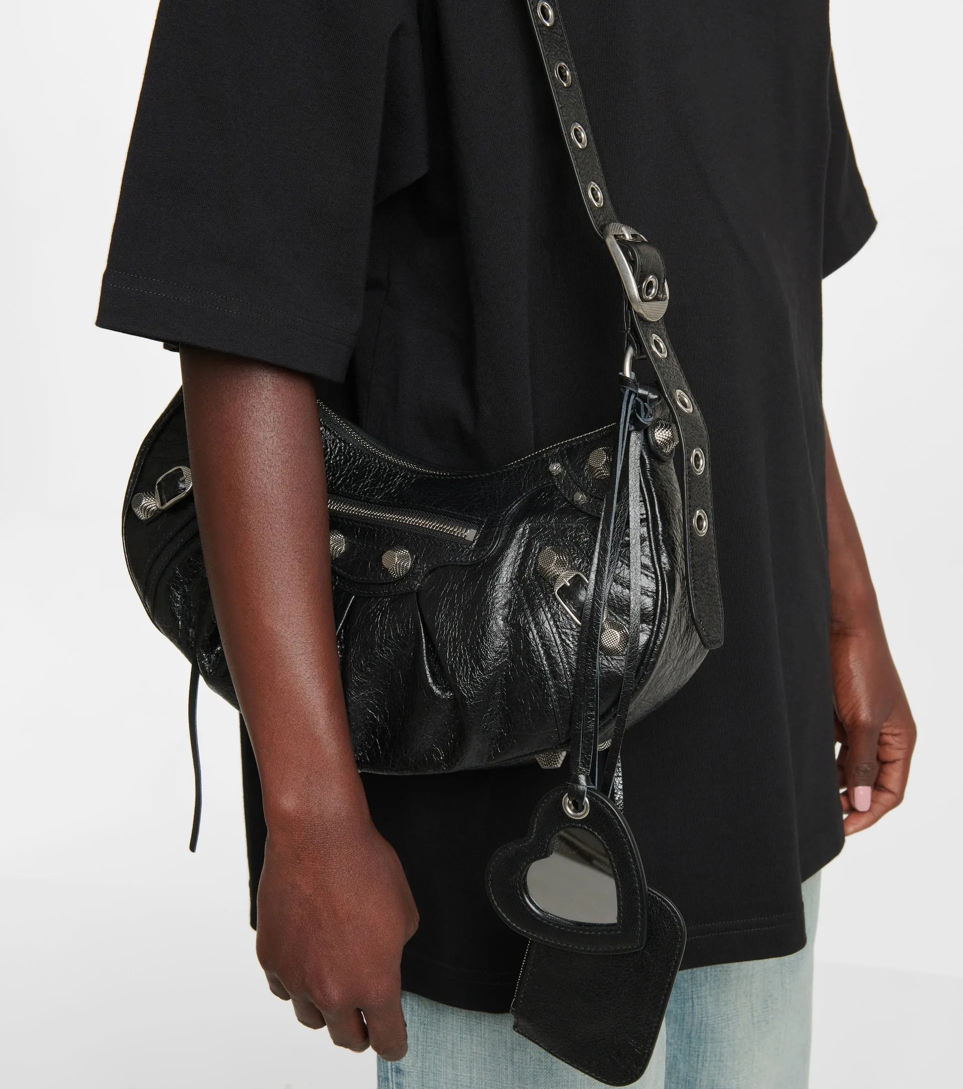 Túi Xách Balenciaga Super Màu Đen Bóng  Size 33cm