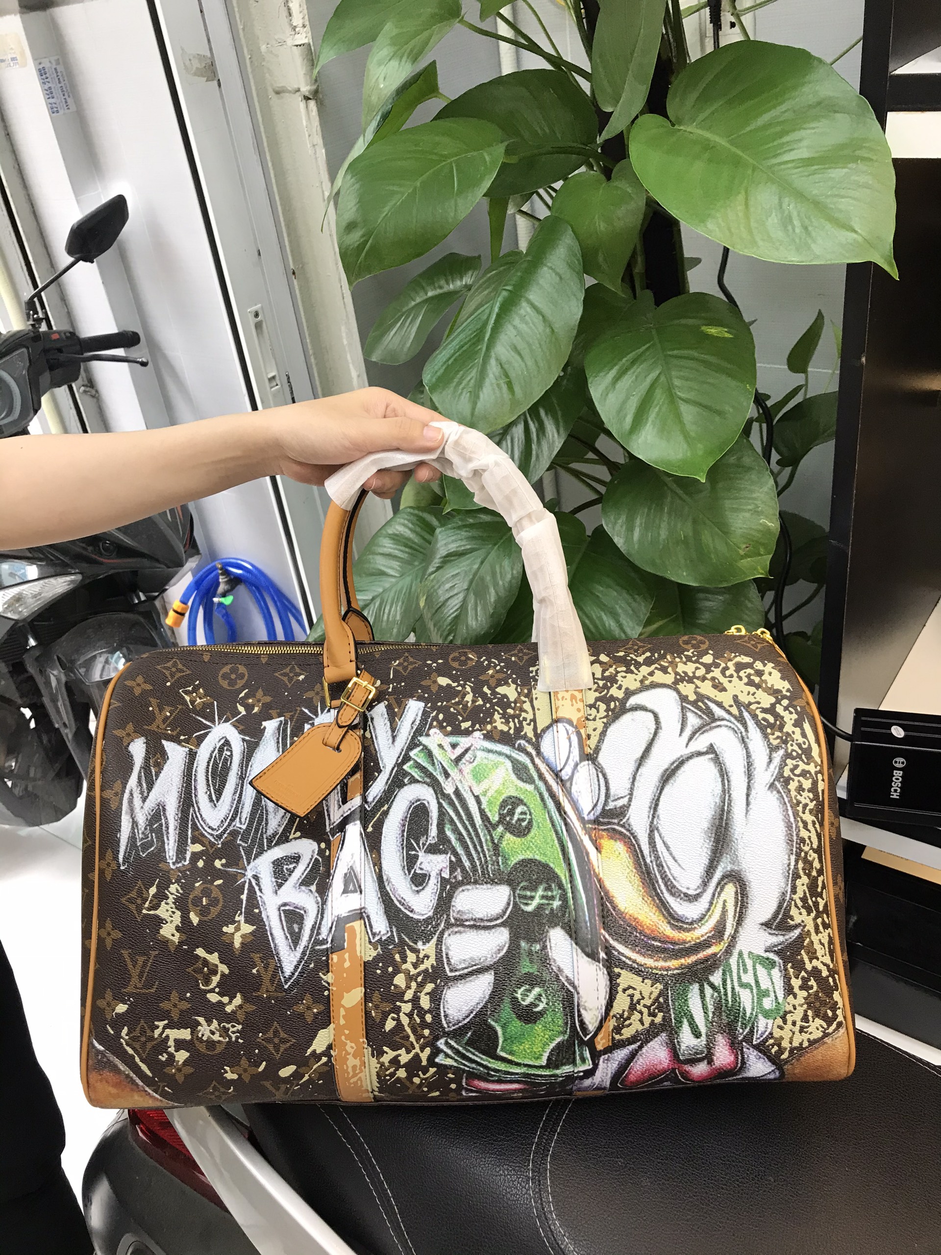 Túi Xách LV Super Du Lịch Money Bag Size 45cm