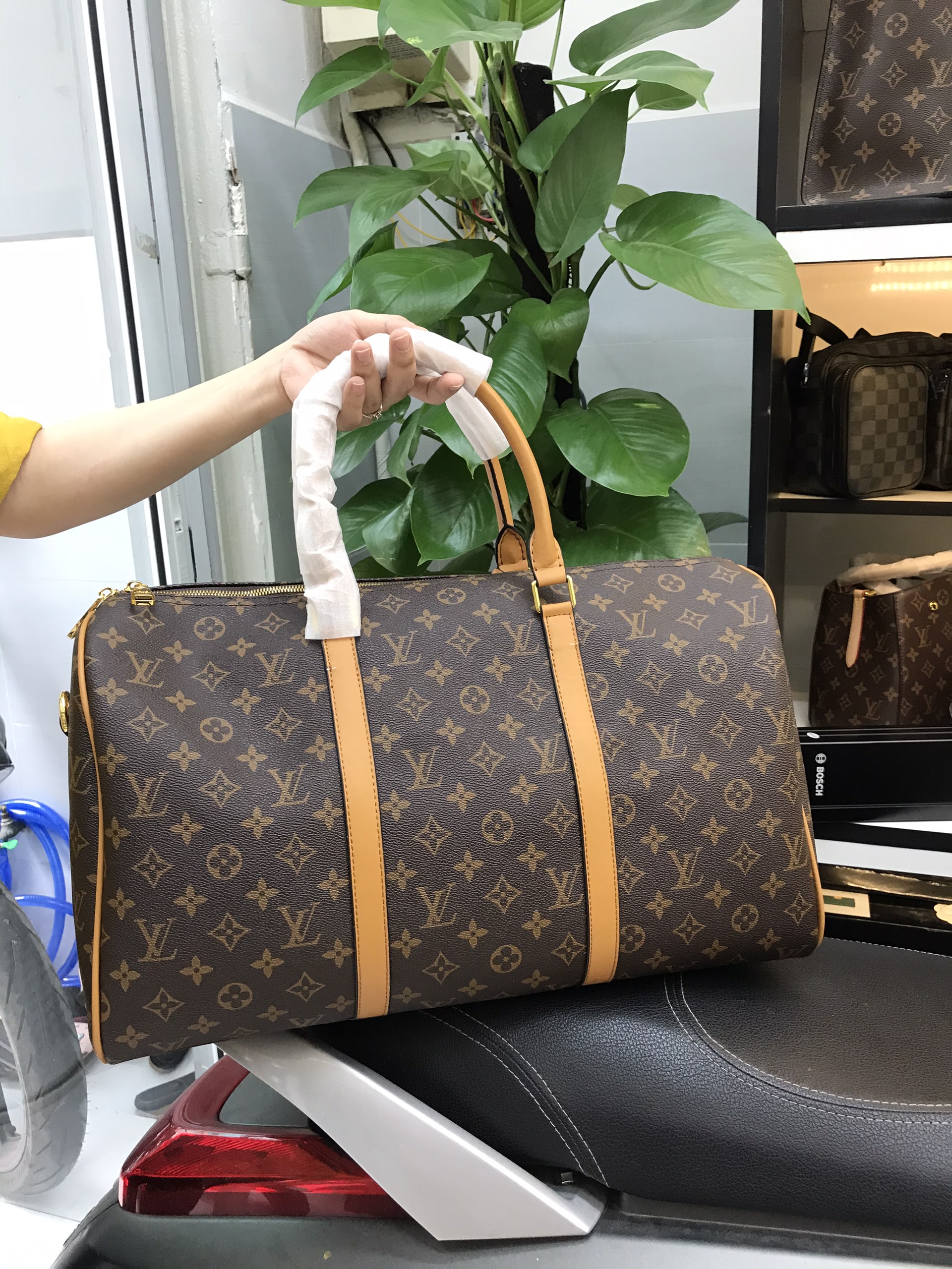Túi Xách LV Super Du Lịch Money Bag Size 45cm