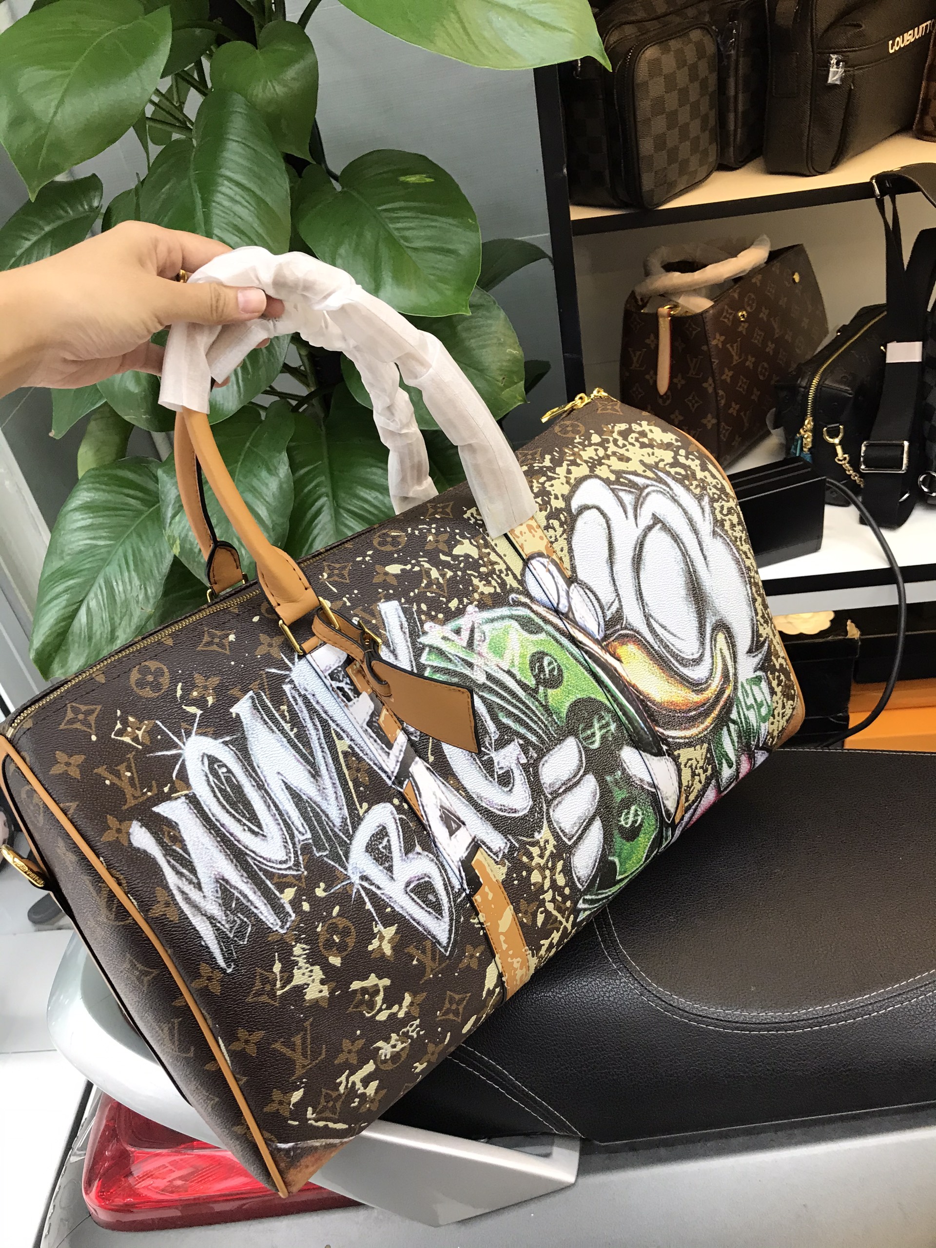 Túi Xách LV Super Du Lịch Money Bag Size 45cm