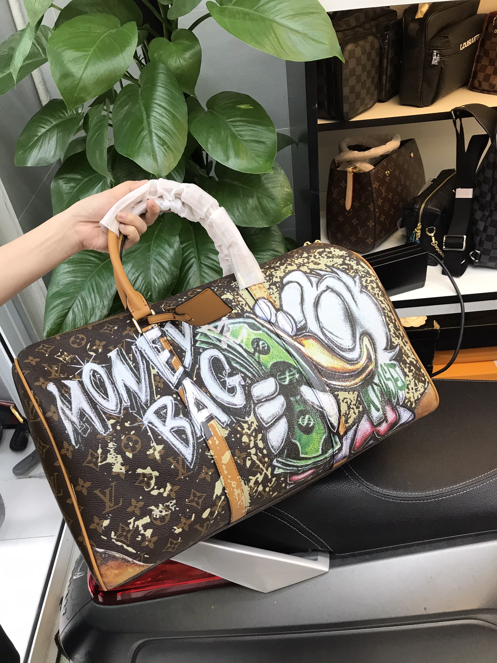 Túi Xách LV Super Du Lịch Money Bag Size 45cm